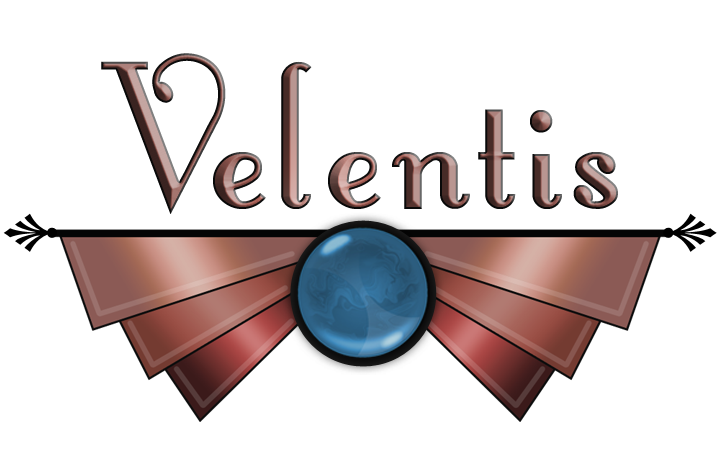 Second Life Graphic Logo Velentis Presents Roles in 1940s Retro style created by Wyndaveres
